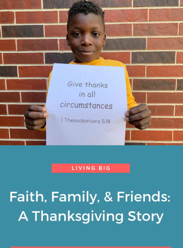 Faith, Family, and Friends: A Thanksgiving Story